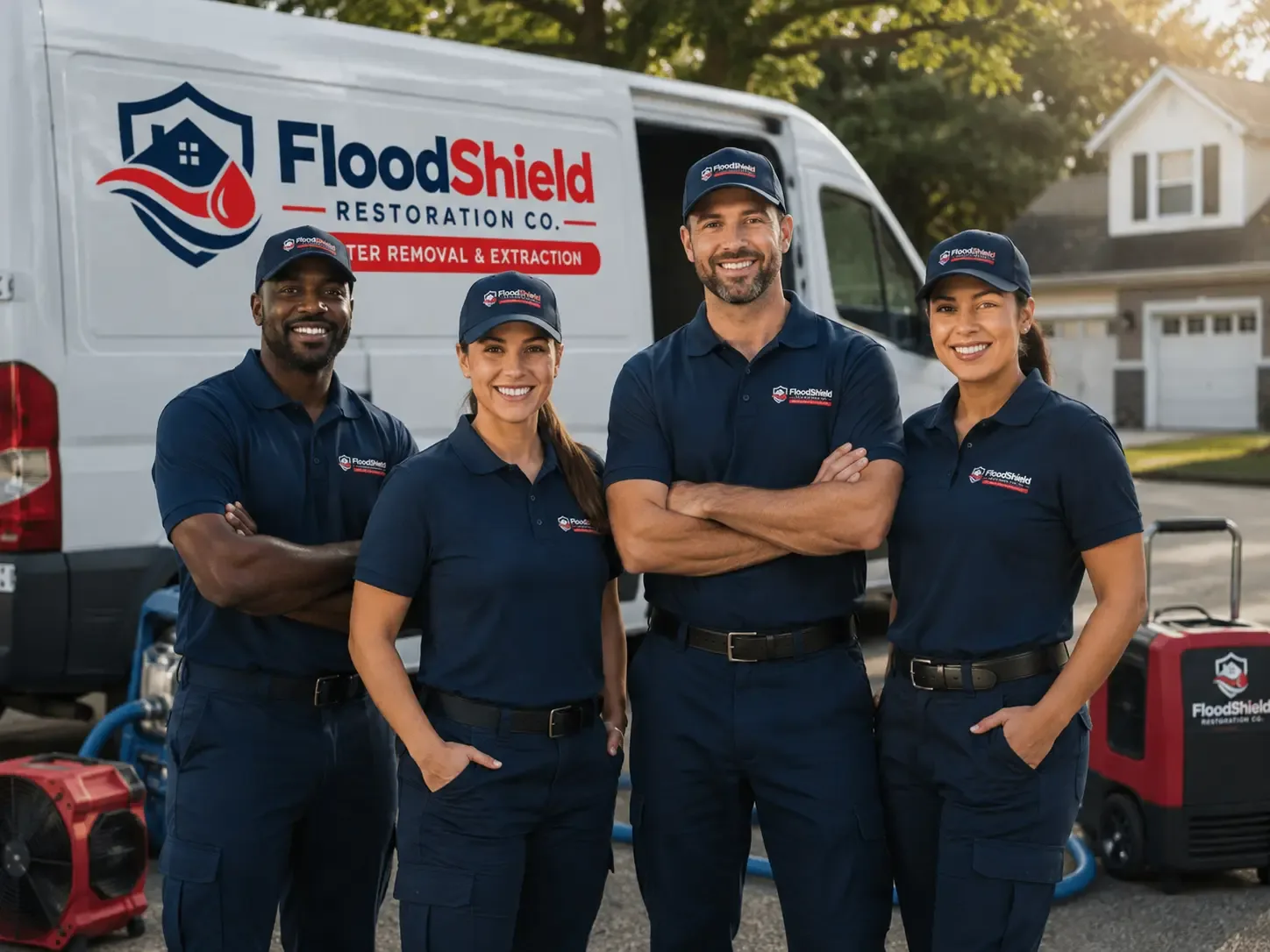 Flood Damage Restoration company in Dry Prong, LA